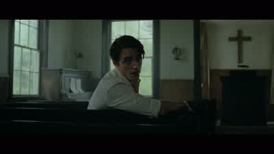 She ever puke on you? - The Devil All the Time