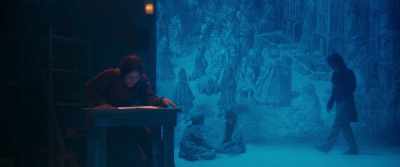 She was expecting someone,
and with anxious eagerness - A Christmas Carol