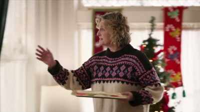 She fixed the lights outside, - Rescuing Christmas