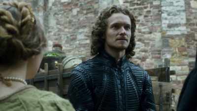 She is fond of him
and he may pull her from her grief. - The White Princess