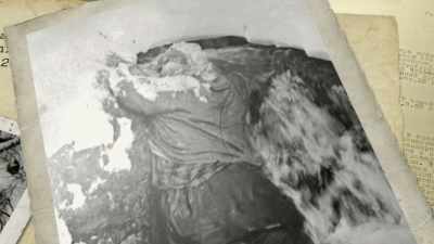 She was found lying face down
in a stream of melting snow. - An Unknown Compelling Force