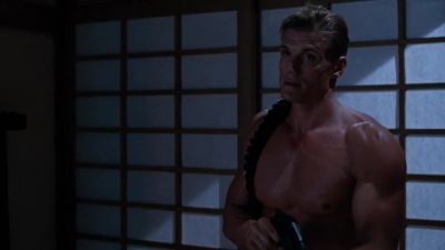 She was frightened - Showdown in Little Tokyo