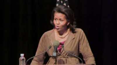 She gave them permission
by acknowledging their fear, - Obama: In Pursuit of a More Perfect Union