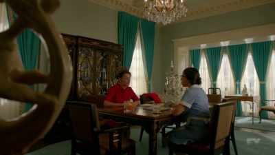She gets locked up
for murder, - FEUD