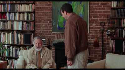 She gets sensitive about these things.
She feels like an outsider. - The Meyerowitz Stories