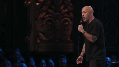 She goes,
"Get the fuck up. Your son is here." - Jo Koy: Live from Brooklyn