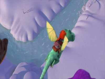 She goes in that and her fire
could go out, she wouldn't fly. - Dragons: Rescue Riders