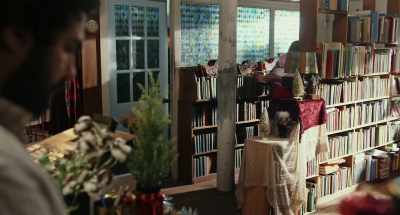 She goes inside
so that she and the baby - The Storied Life of A.J. Fikry