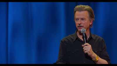 She goes,
"It'll be just around the corner." - David Spade: Nothing Personal