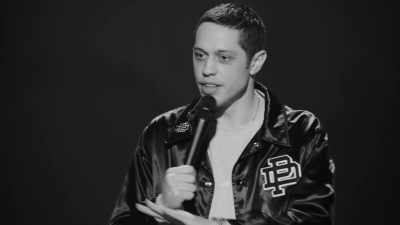 She goes, "That's not gay." "Yes, it is." - Pete Davidson: Turbo Fonzarelli