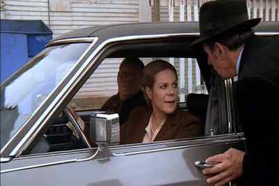 - She got away.
- Oh, goddamn it. - Foul Play