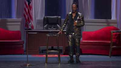 She got Jerry Rice
looking like Scatman Crothers - Katt Williams: Great America