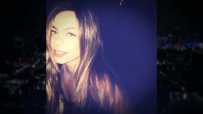 She had
these gorgeous big blue eyes, - Death by Fame
