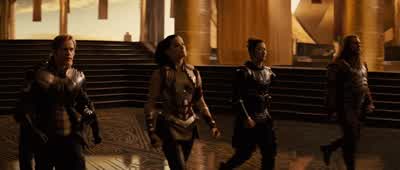 She has refused to leave my father's bedside. - Thor
