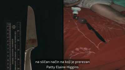 She had her throat slit, - Night Stalker: The Hunt for a Serial Killer