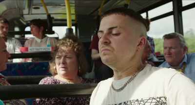 SHE HOCKS UP PHLEGM - The Young Offenders