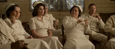 She was in a group therapy session Huh Anything unusual occur Define unusual Excuse me This is a mental institution Marshal for the criminally insane Usual isn't a big part of our day - Shutter Island