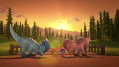 She, Jon, and Miguel
know better than most - Dino Ranch