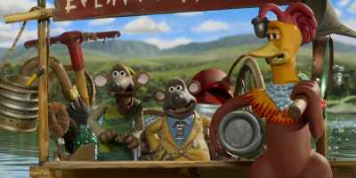 She just called me "uncle." - Chicken Run: Dawn of the Nugget