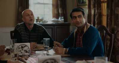 - She just dropped in.
- Salaam. - The Big Sick