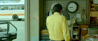She just fell asleep.
Wake her up? - A Taxi Driver