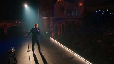 She just hears a big thud
on the floor.  - Bill Burr: Drop Dead Years