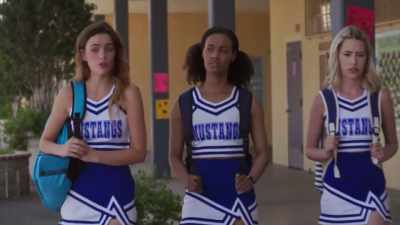 She just moved here,
so it makes sense - Pom Poms and Payback