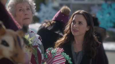 She just needs a little
Pamela push back, - Haul Out the Holly: Lit Up