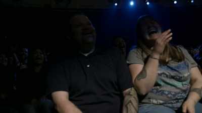 She just pissed.
You got that on tape, right? - Jo Koy: Live from Seattle