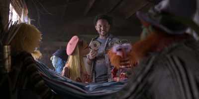 She keeps bugging me about my demo,
so, I thought I'd drop it off. - The Muppets Mayhem