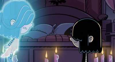 She kept a journal that chronicled
everything that happened in the castle. - The Loud House Movie