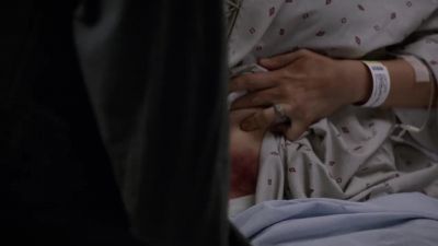 She kicked me in the stomach. - Sons of Anarchy