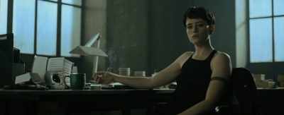 She killed herself
three years ago. - The Girl in the Spider's Web
