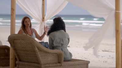 She knew she'd get
figured out eventually, - Reef Break