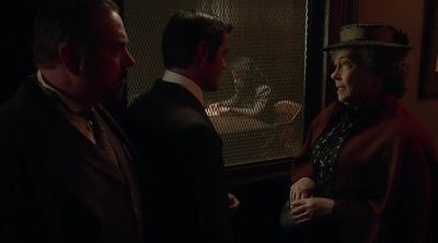 She knows much more
than what she is saying. - Murdoch Mysteries