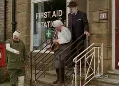 She laughs at Elastoplast. At least
we know where to find Mrs Cooper. - Last of the Summer Wine