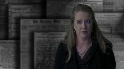She learns something
about the cryptic man. - True Terror with Robert Englund