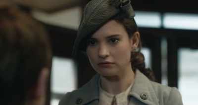 She lets rooms, sometimes.
Keeps a clean house. - The Guernsey Literary and Potato Peel Pie Society