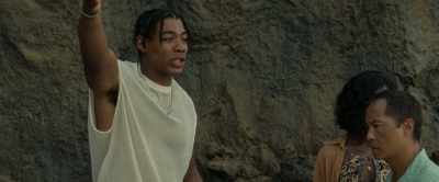 She was like Michael Phelps
swimming out there, - Old