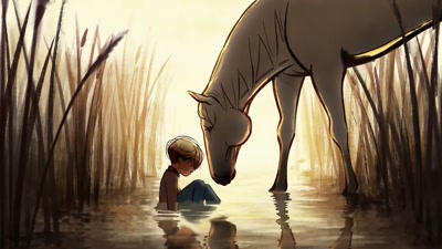 She liked the fact that he said
that he struggled. - The Boy, the Mole, the Fox and the Horse