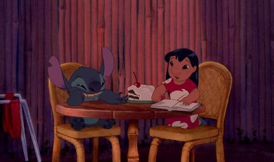 She likes your butt and fancy hair - Lilo &amp; Stitch