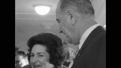 She looked at him,
and you could see in his eyes, - First Ladies