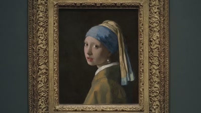 She looks at us
in her highly charged way - Vermeer: The Greatest Exhibition