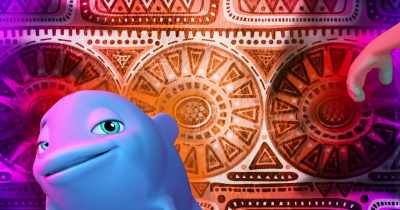 She looks so much
like me. (laughs) - Dolphin Boy