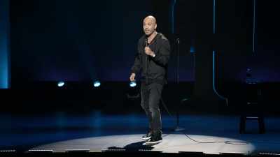 She loved to curse,
and she used to flex like that. - Jo Koy: Live from Seattle