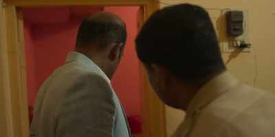 She was lying down.
The son sat her up like that. - Crime Stories: India Detectives