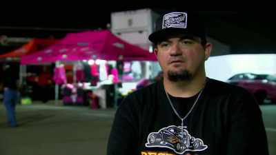 She made a good pass down
through there and took the win. - Street Outlaws No Prep Kings Team Attack