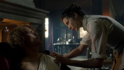 She made a nice Swiss
cheese of your arm. - Outlander