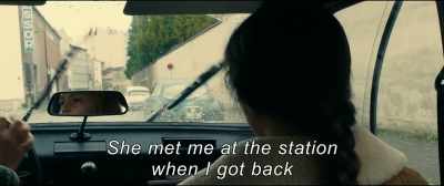 She met me at the station
when I got back. - An Impossible Love