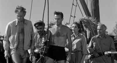 She must have slipped. - Creature from the Black Lagoon